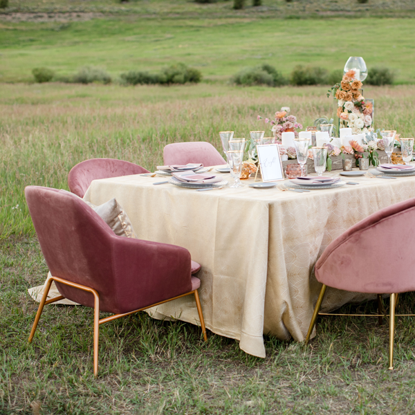 Greta Sitting Chair - Dusty Pink - Image 2