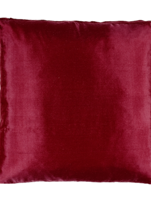 Burgundy Dupioni Pillow
