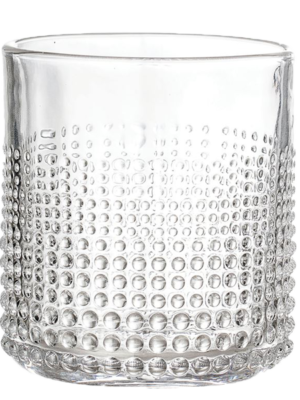 Hobnail Glass Votive - Clear