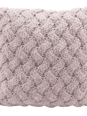 Knit Blush Pillow
