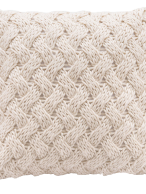 Knit Ivory Pillow
