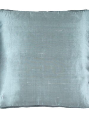 Steel Blue Dupioni Pillow