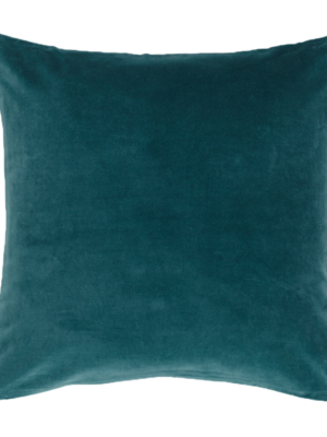 Turquoise Velvet Pillow