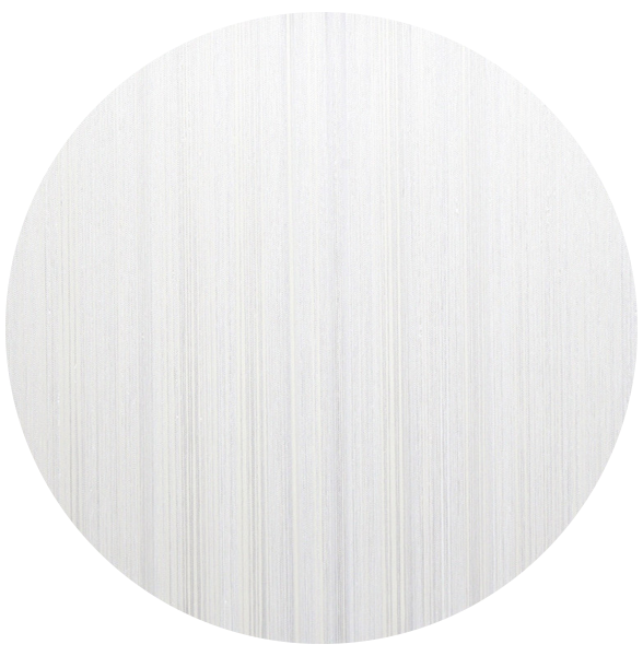 Fringe Drape - White