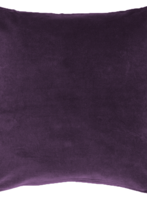 Plum Velvet Pillow