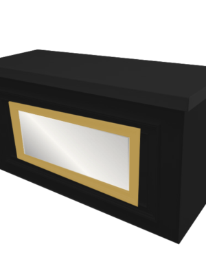 Black & Gold Deco Bar