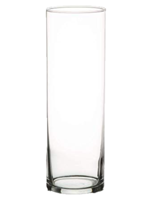 10" Glass Cylinder Vase