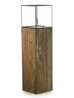 Wood & Glass Columns - Large
