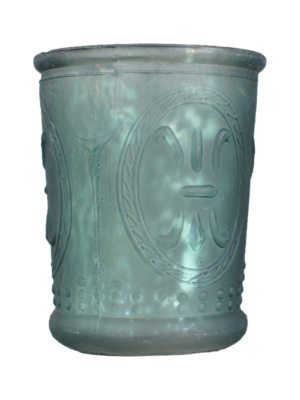 Fleur de Lis Votive - Moss