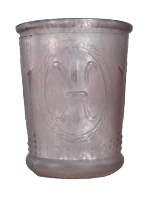 Fleur de Lis Votive - Plum