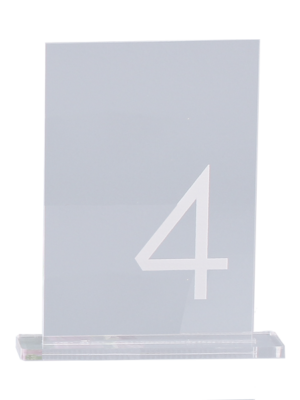 Acrylic Table Numbers