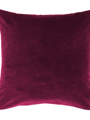 Wine Velvet Pillow