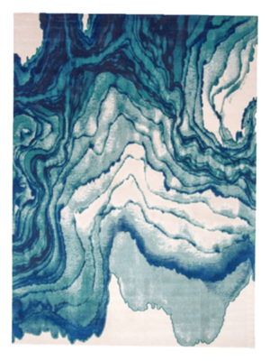 Blue Agate Rug