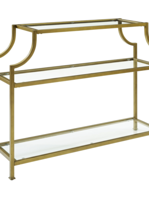 Gold Console Table