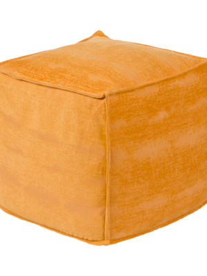 Saffron Cube Pouf Ottoman