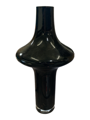 Black Glass Cosmic Vase