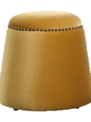 Honey Gumdrop Ottoman