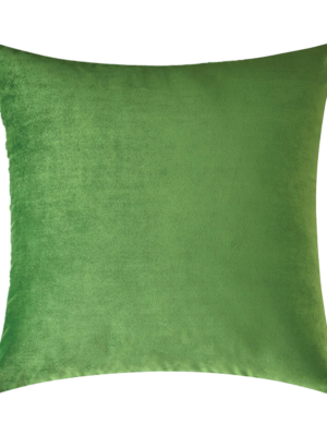 Kelly Green Velvet Pillow