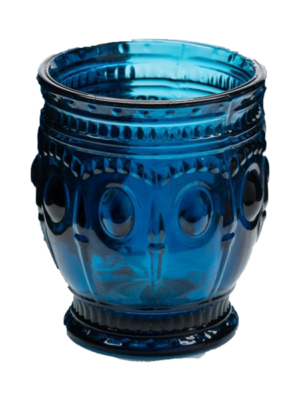 Navy Charm Votive