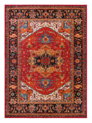 Red Serapi Rug
