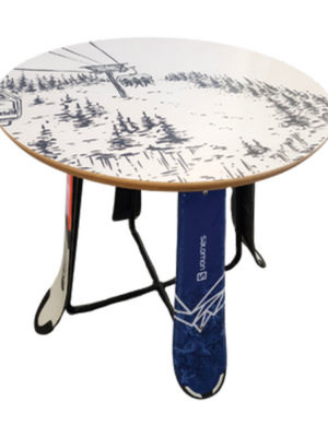 Ski Lift End Table