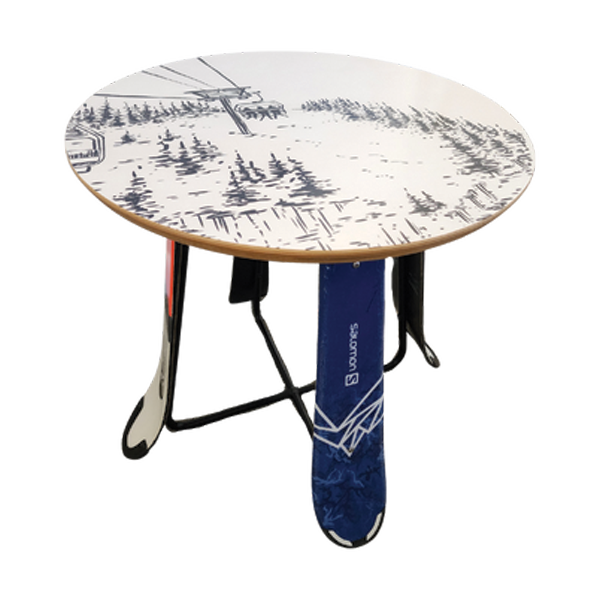 Ski Lift End Table