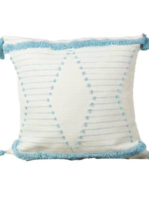 Sky Tassle Boho Pillow