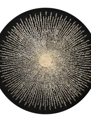 Starburst Rug - Black