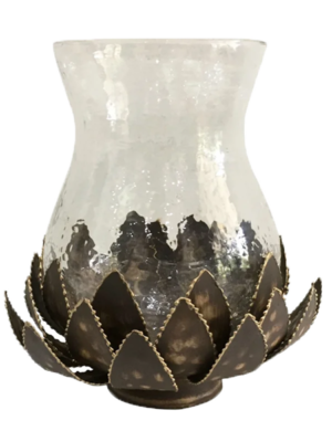 Bronze Cactus Hurricane - Large