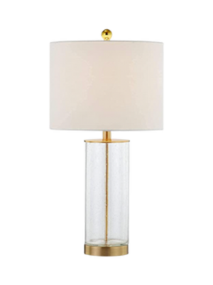 Gold Glass Table Lamp