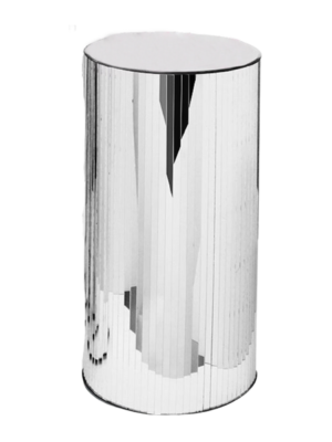 Round Mirrored Column