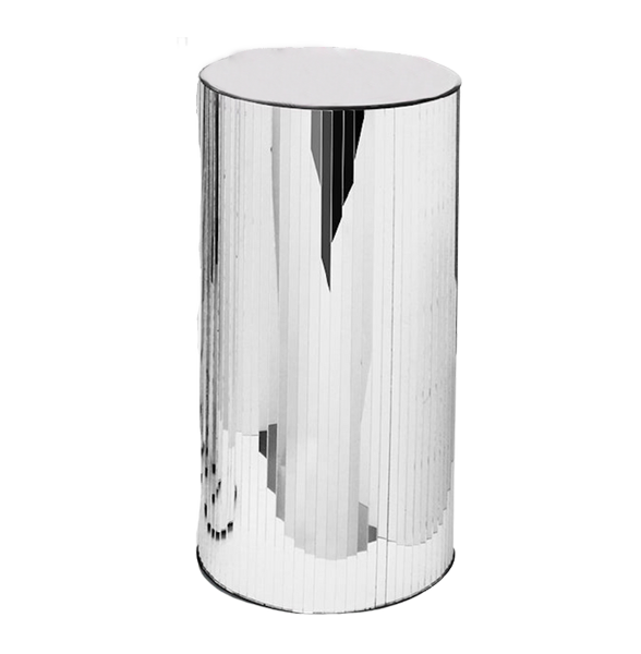 Round Mirrored Column