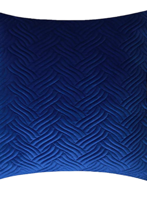 Quilted Royal Blue Pillow