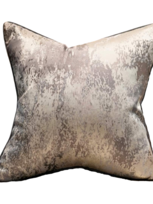 Metallic Stone Pillow