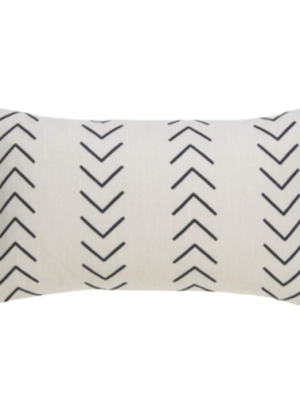 Mudcloth Lumbar Pillow