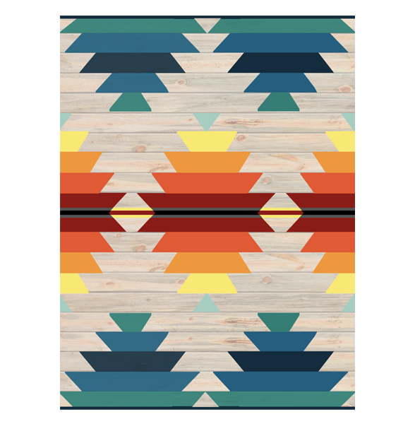Pendleton Backdrop Walls in Sunset