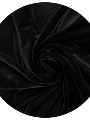 Velvet Drape - Black
