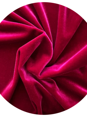 Velvet Drape - Hibiscus