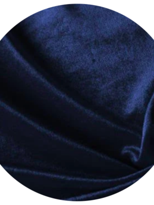 Velvet Drape - Navy