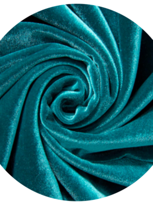 Velvet Drape - Teal