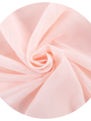 Voile Drape - Blush